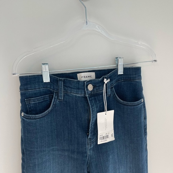 Frame Le High Rise Straight Jeans - Picture 2 of 6